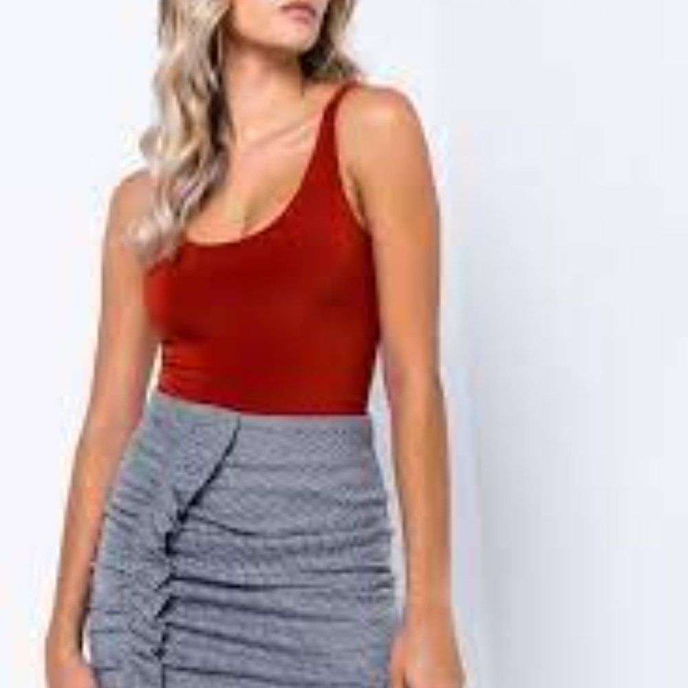Red akira body suit